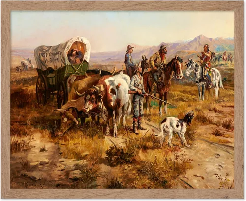 Vista 27 de Poster Master Póster vintage de The Lookout, estampado retro de vaquero, arte occidental, arte del salvaje oeste, arte de equitación, regalo