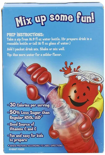 Vista 5 de Kool-aid Singles Tropical Punch 12-.055 Oz Caja 2 cajas