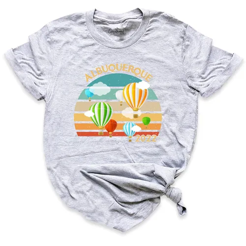 Vista 7 de Balloon Festival 2023 Shirt, New Mexico Hot Air Balloon Festival Shirt, Albuquerque Festival T-Shirt, Balloon Shirt, Flying Gift Tee, Hot Air