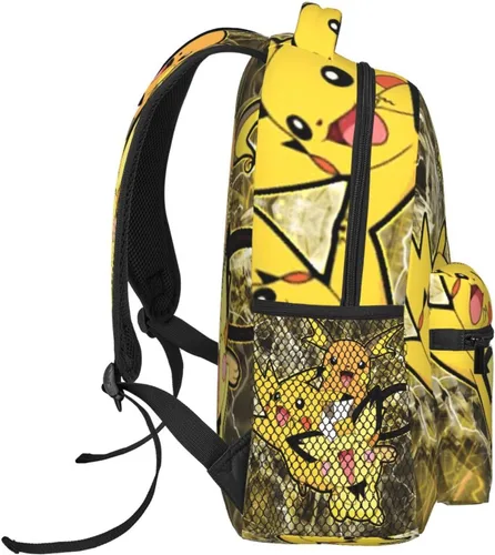 Vista 3 de Mochila de dibujos animados linda PakeMo hija hijo casual duradera mochila portátil mochila multifuncional anime bolsas, Dibujos animados-2