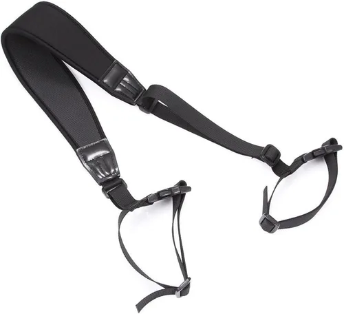 Vista 2 de FocusFoto PRO - Correa de neopreno acolchada ajustable para el cuello, correa de transporte para trípode Manfrotto BENRO, soporte de luz monopie