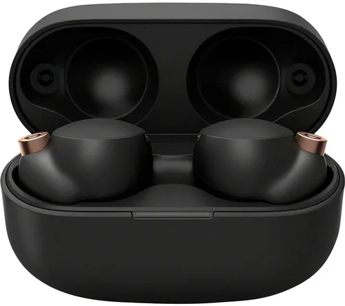 Vista 7 de Sony WF-1000XM4 - Audífonos inalámbricos con cancelación de ruido, con Alexa integrado, color negro