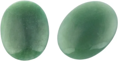 Vista 8 de SUNYIK Piedra energética ovalada, piedras pulidas para preocupaciones en el bolsillo de la palma, cristal curativo, obsidiana negra de 1.7 pulgadas