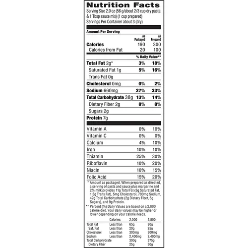 Vista 4 de Pasta Butter & Herb Italiano 5.5OZ (Paquete de 12)