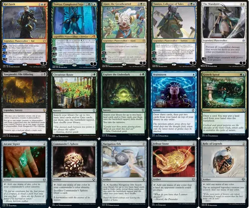 Vista 5 de Elite Commander Jodah Legends Deck – 5 colores – EDH – Jodah, The Unifier – 100 cartas – Custom Magic The Gathering Deck – Muy fuerte