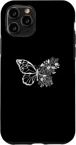 Vista 29 de Butterfly with Flowers Design Butterflies Flower Lover Case for iPhone 16