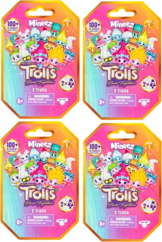 Vista 12 de Dreamworks Trolls Band Together Mineez 5 Trolls Pack sorpresa - Los estilos pueden variar