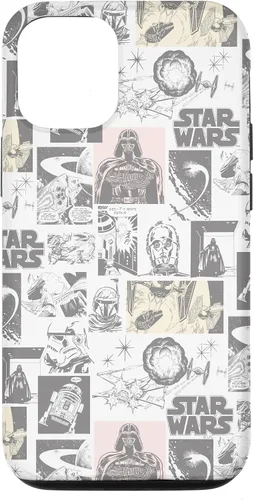Vista 28 de Star Wars Carcasa de paneles cómicos para iPhone 17