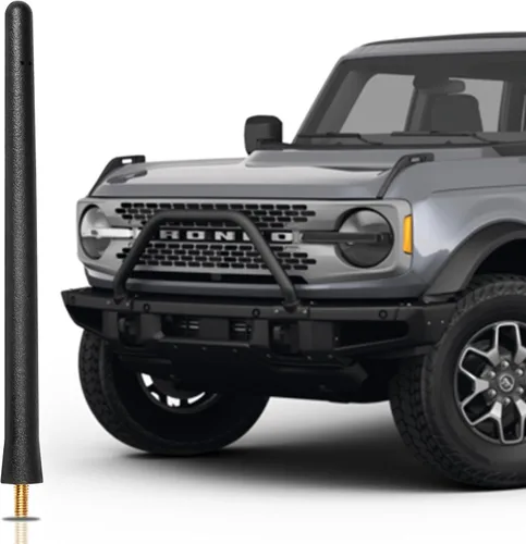 Vista 21 de KSaAuto Antena de repuesto para camioneta Ford, goma flexible de 13 pulgadas, color negro, se adapta a Ford F150 2009-2025, F250 F350 2017-2025