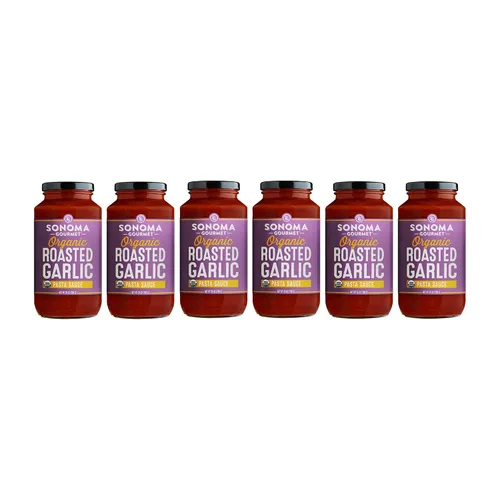 Vista 12 de Sonoma Gourmet Tomate cherry con salsa de pasta de albahaca USDA orgánico, sin OMG, sin gluten y sin azúcar añadido, hecho con ingredientes