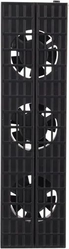 Vista 6 de Acogedor Ventilador de refrigeración USB para PS4 Slim, enfriador USB externo con sensor de temperatura automático controlado con 3 ventiladores
