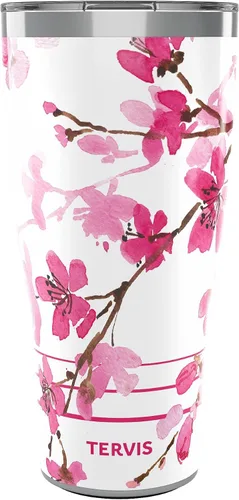 Vista 17 de Vaso de flor de cerezo japonesa de 16 onzas con tapa