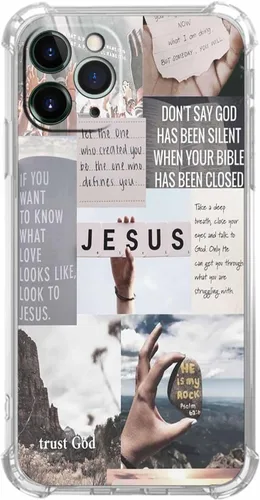 Vista 8 de Funda de Collage Estético para iPhone 7/8/SE2/SE3, Patrón de Citas Positivas, Funda TPU Única y Moderna Compatible con iPhone 7/8/SE2/SE3