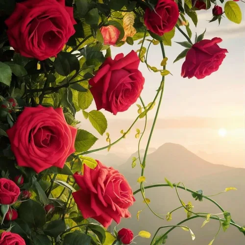 Vista 7 de Más de 500 rosas trepadoras perennes para plantar arbustos trepadores de vid fragante mariposa rara sin OMG semillas de flores de herencia