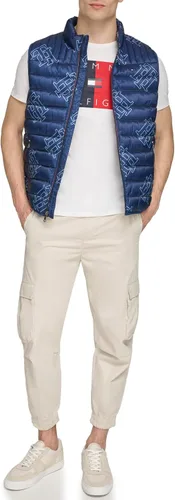 Vista 2 de Tommy Hilfiger - Chaleco acolchado plegable ligero para hombre