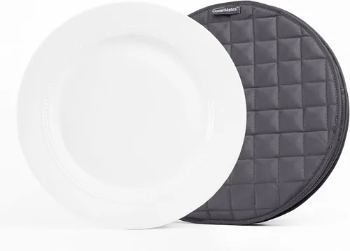 Vista 24 de Covermates Keepsakes - Juego de 4 separadores acolchados - Protección contra arañazos y roturas - Resistente a las manchas - Lavable a máquina