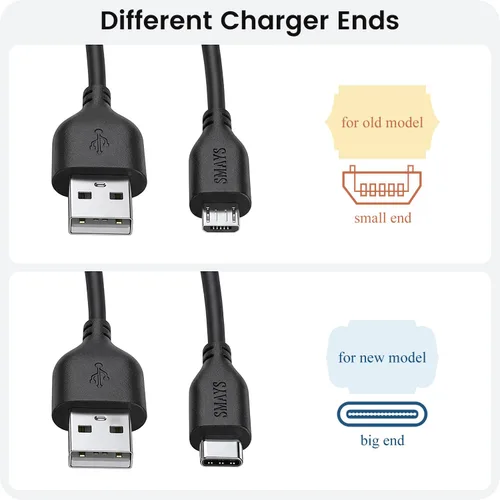 Vista 2 de Cable de carga de repuesto para Kindle Paperwhite, Kindle Fire, Amazon Fire Tablet - Cable USB de carga rápida de 6 pies for Amazon Paper white
