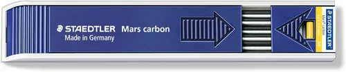 Vista 2 de Staedtler Mars Carbon Lead, 2mm, 2H, 12