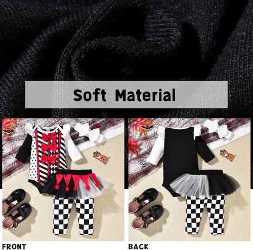 Vista 5 de Aalizzwell Ropa de Halloween para bebé niña