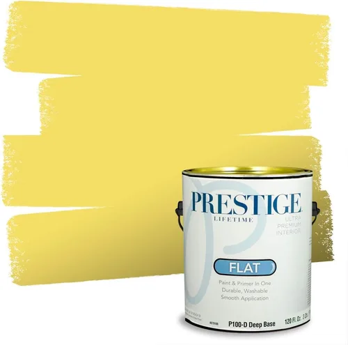 Vista 51 de PRESTIGE Pinturas de pintura exterior e imprimación en uno, 1 galón, plano, combinación comparable de Benjamin Moore* Pila de heno