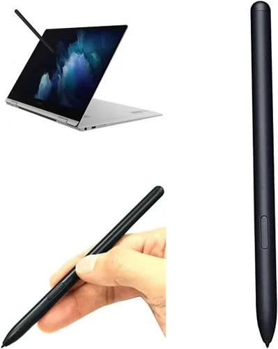 Vista 4 de Galaxy Tab S7 - Lápiz capacitivo con Bluetooth de repuesto para Samsung Galaxy Tab S7, S7Ultra, S7 Plus SM-T870, SM-T875, SM-T876B Stylus (negro)