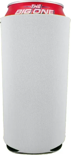 Vista 12 de Neopreno en blanco de 24 oz. Can Coolie (variedad de colores, paquete de 12)