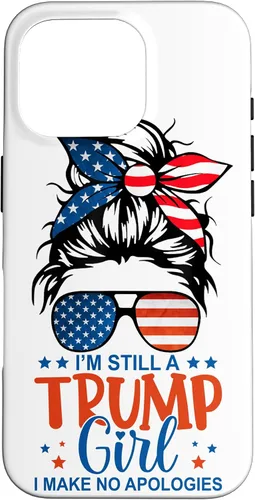 Vista 20 de I'm Still A Trump Girl I Make No Apologies Trump 2024 Women Case for iPhone 17