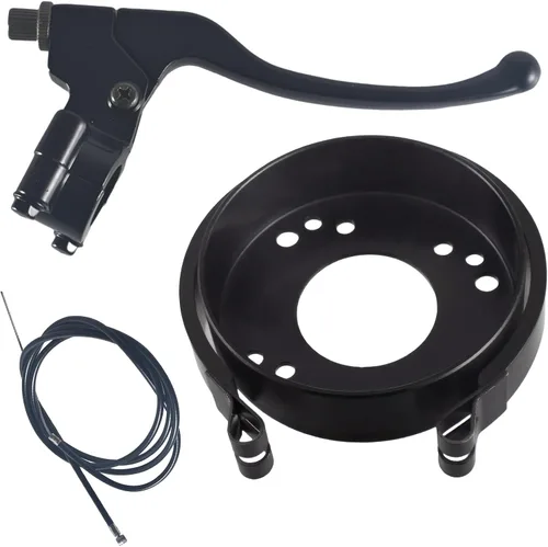 Vista 8 de Tambor De Freno De 4.5" Para Go Kart Mini Bike ATV Negro