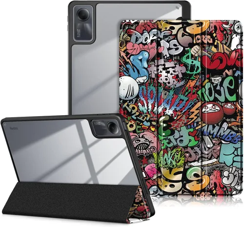 Vista 11 de Funda para Xiaomi Redmi Pad SE 11 pulgadas a prueba de golpes con carcasa trasera transparente transparente para Xiaomi Redmi Pad SE 2023 Auto