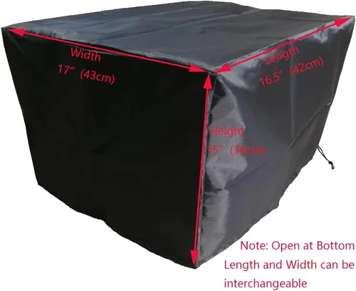 Vista 4 de Funda para freidora de aire, cubierta antipolvo impermeable para olla instantánea grande, olla a presión eléctrica grande, olla de arroz, freidora