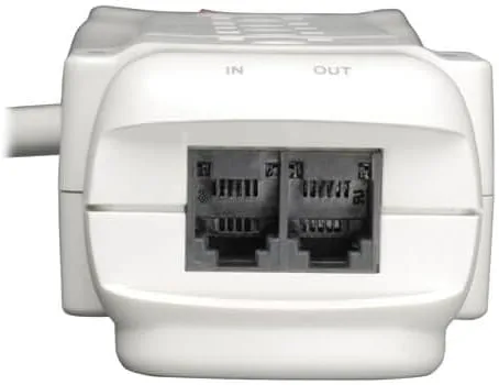 Vista 2 de Tripp Lite Surge Enchufe múltiple con protección para sobrecargas, en ángulo recto, con cable de 6 pies.