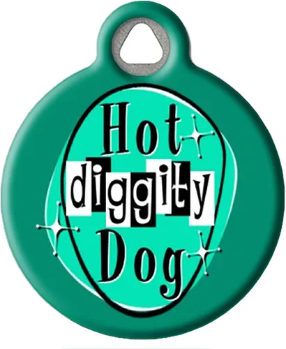 Vista 9 de Birthday Pug - Etiqueta de identificación personalizada de mascotas para perros, etiqueta de identificación de acero inoxidable con revestimiento