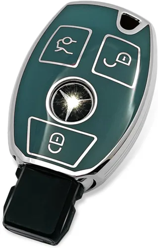 Vista 15 de Funda de llave de TPU suave avanzada es compatible con Mercedes Benz 2024-2025 E 2023-2025 SL CLE GLC 2022-2025 EQE EQS S C Series llave