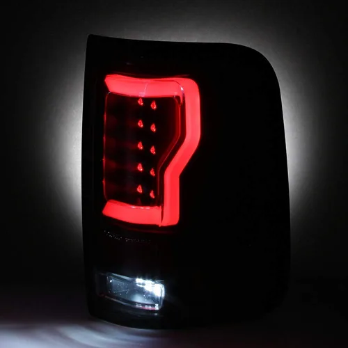 Vista 3 de AKKON - Compatible con Ford F150 2004-2008 [Styleside] Barra de tubo de tira LED negro luces traseras izquierda del conductor y lado derecho