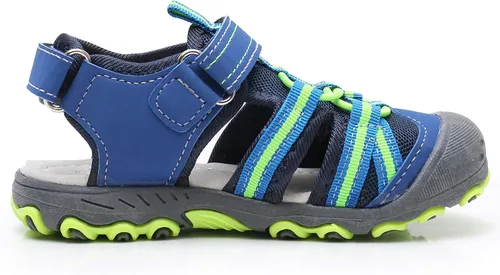 Vista 5 de Ahannie Sandalias deportivas para niños y niñas, sandalias de playa con punta cerrada, sandalias de verano para niños pequeños