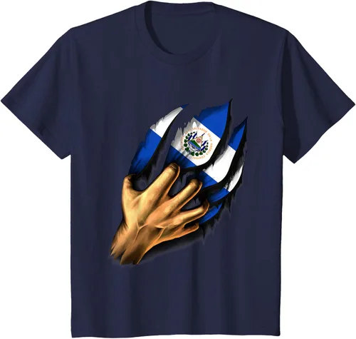 Vista 75 de El salvador bandera camisa salvadoreña en mi