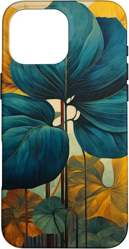Vista 19 de iPhone 16 Monstera Leaf Pattern Beautiful Tropical Plant Art Phone Case