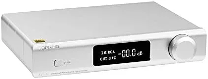 Vista 7 de Topping Pre90 Preamplificador y Ext90 Extensor de entrada de audio de alta resolución Módulos NFCA 2RCA 4XLR Combinación (negro, Ext90)
