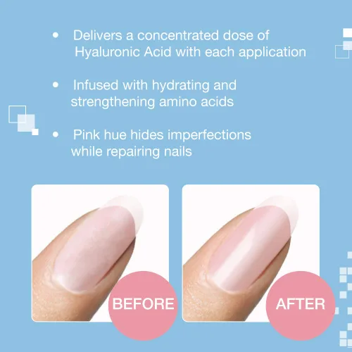 Vista 4 de Nail Tek Nail Nutritionist - Máscara de uñas despegable, color rosa, 0.5 onzas
