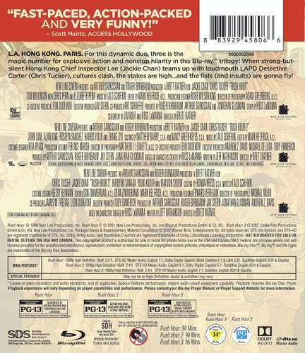 Vista 3 de Rush Hour Trilogy (Blu-ray)