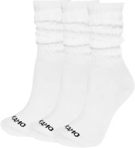 Vista 11 de Kamo Fitness Acogedor paquete de 3 pares: calcetines largos para mujer, suaves y transpirables para botas y calcetines holgados, talla 5-9
