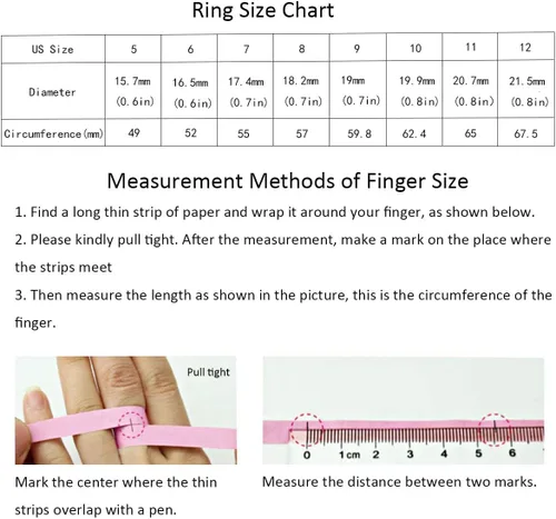 Vista 6 de Nanafast Anillos de ansiedad de acero de titanio de 0.236 in0.315 in para mujeres y hombres, anillos martillados de moda, anillos geniales