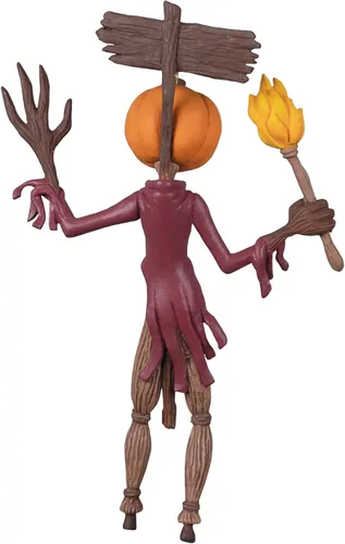 Vista 2 de Hallmark Keepsake Adorno de Navidad 2022, Disney Tim Burton, The Nightmare Before Christmas The Pumpkin King