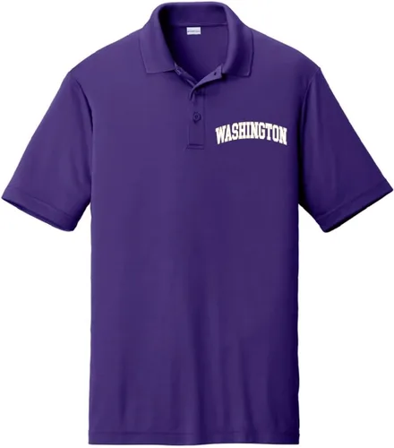 Vista 19 de State Sports Fan Wear Performance - Polo para hombre que absorbe la humedad Misuri