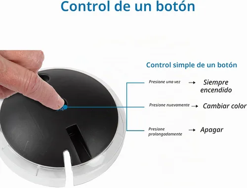 Vista 3 de Koller Products BettaTank hexagonal de 1 galón - Iluminación LED