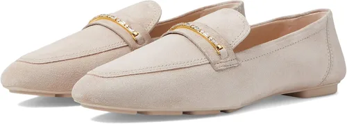 Vista 4 de Stuart Weitzman Crystal Deco Jet Mocasines para mujer, estilo sin cordones con silueta de mocasín, mocasines ligeros y cómodos