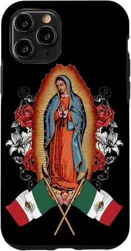 Vista 28 de Funda para iPhone 12 mini Nuestra Señora Virgen De Guadalupe Virgen María Mexicana