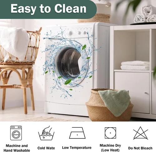 Vista 7 de MEETSKY Funda para sofá modular, lavable, 2 fundas de felpilla para sofá de 2 cojines en forma de L, protector de muebles multiusos para mascotas