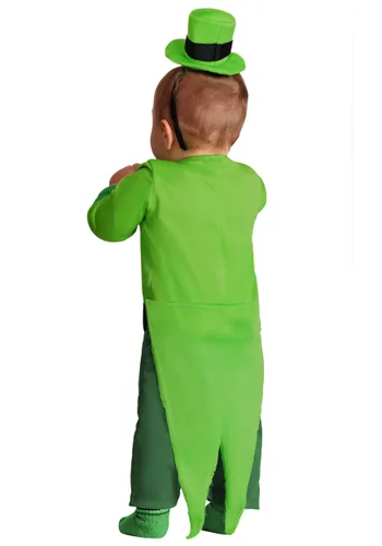 Vista 3 de Disfraz Infantil de Duende Irlandés Multicolor