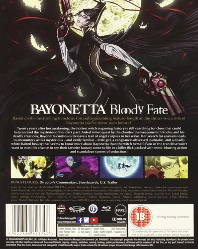 Vista 2 de Bayonetta Bloody Fate Blu-ray
